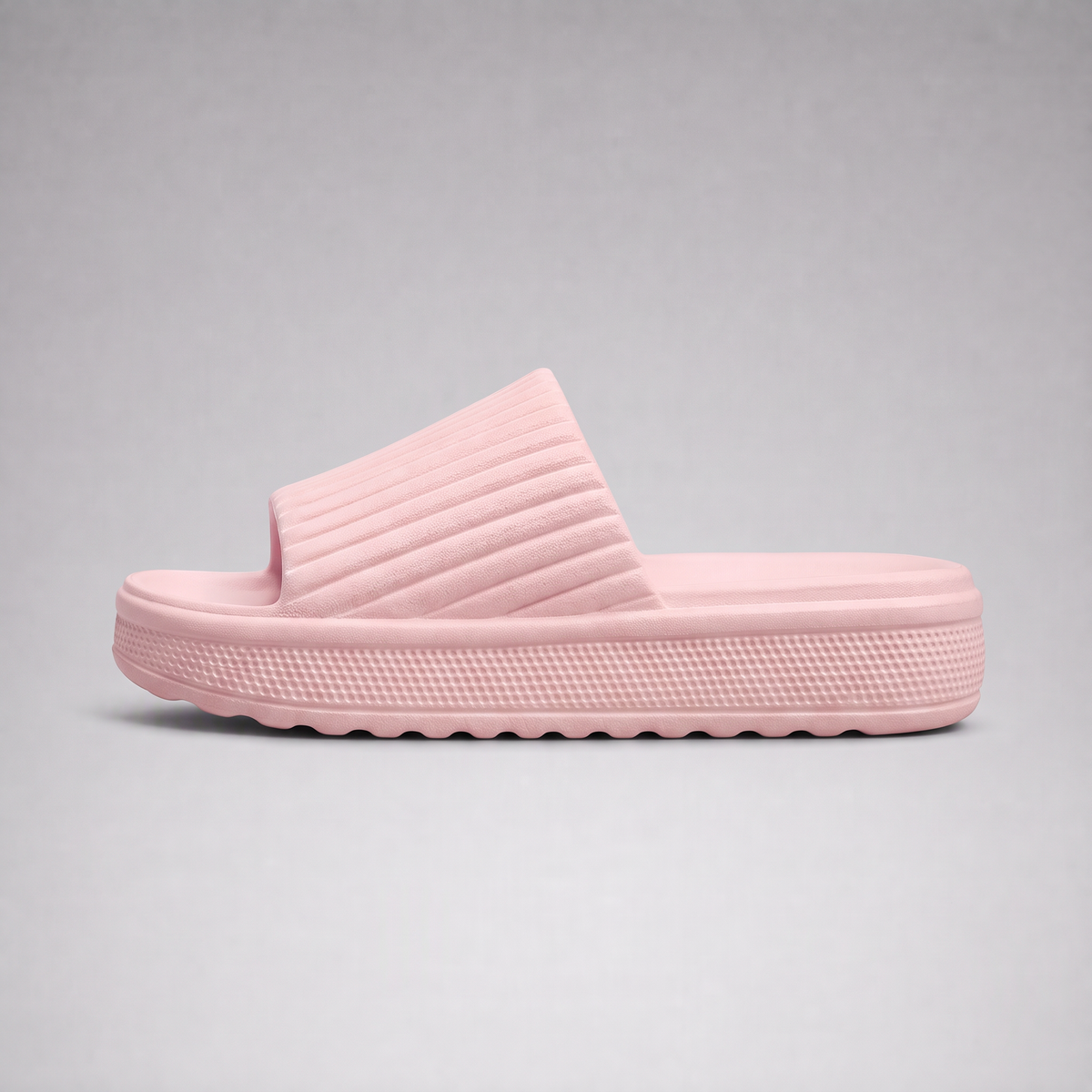 Women's Cushioned Platform Slide Sandals