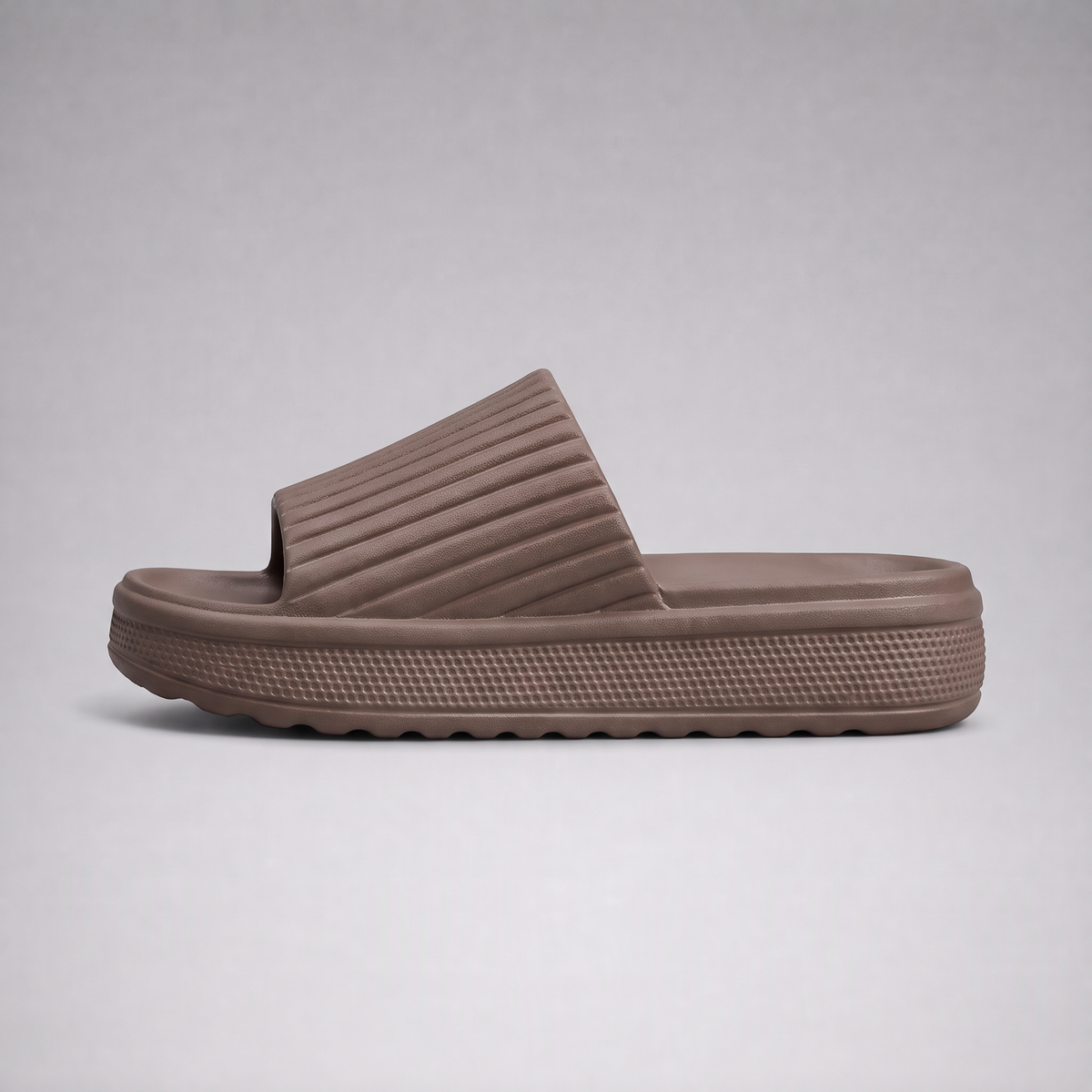Women's Cushioned Platform Slide Sandals