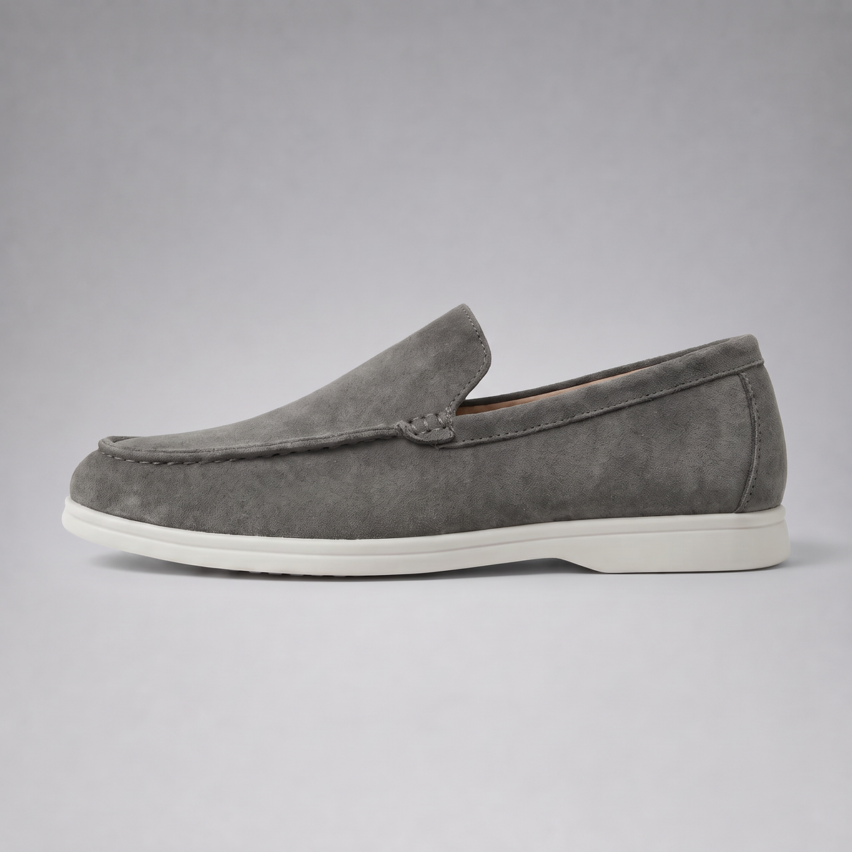 Men's Suede Slip-On Loafers