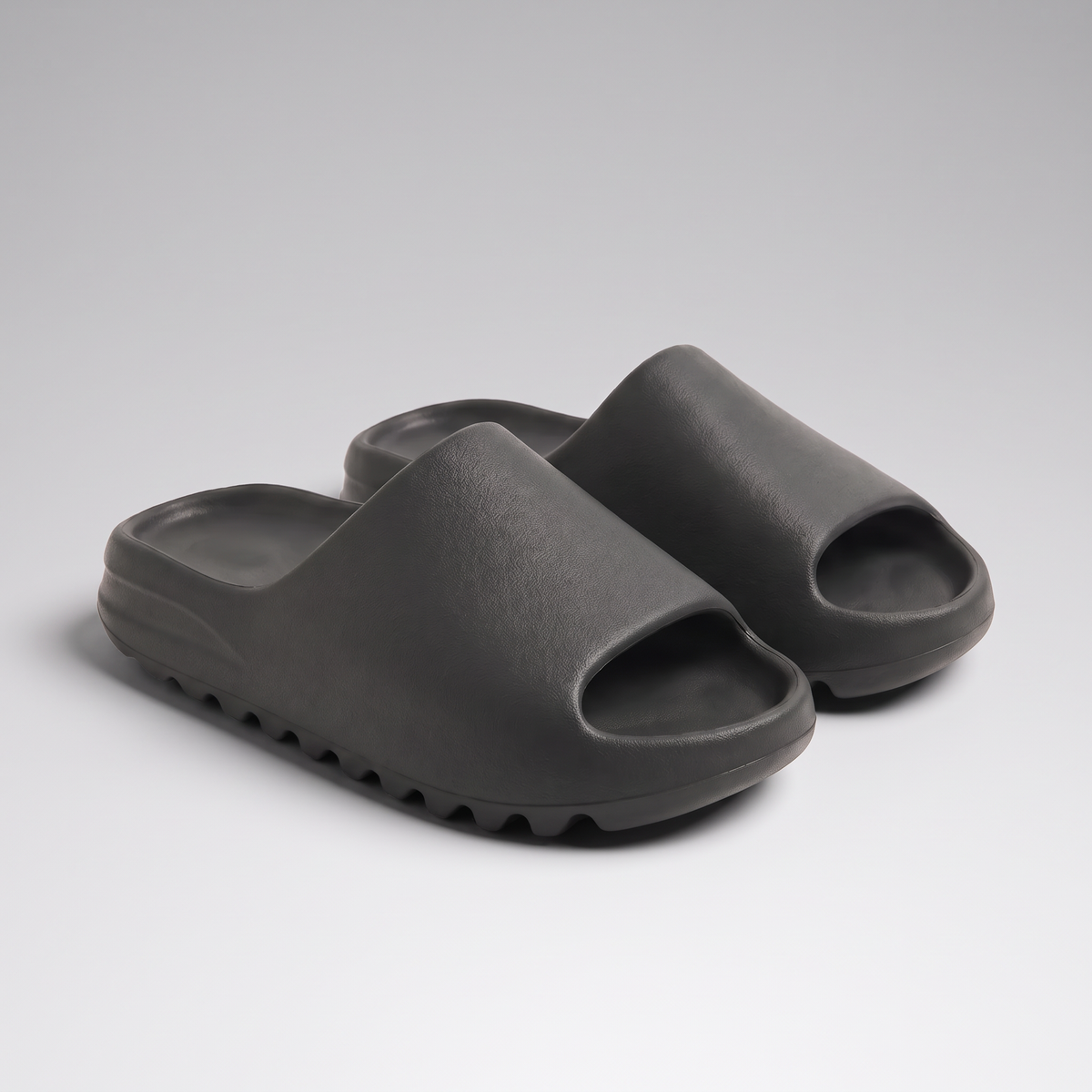 Men's Cushioned Open-Toe Slide Sandals