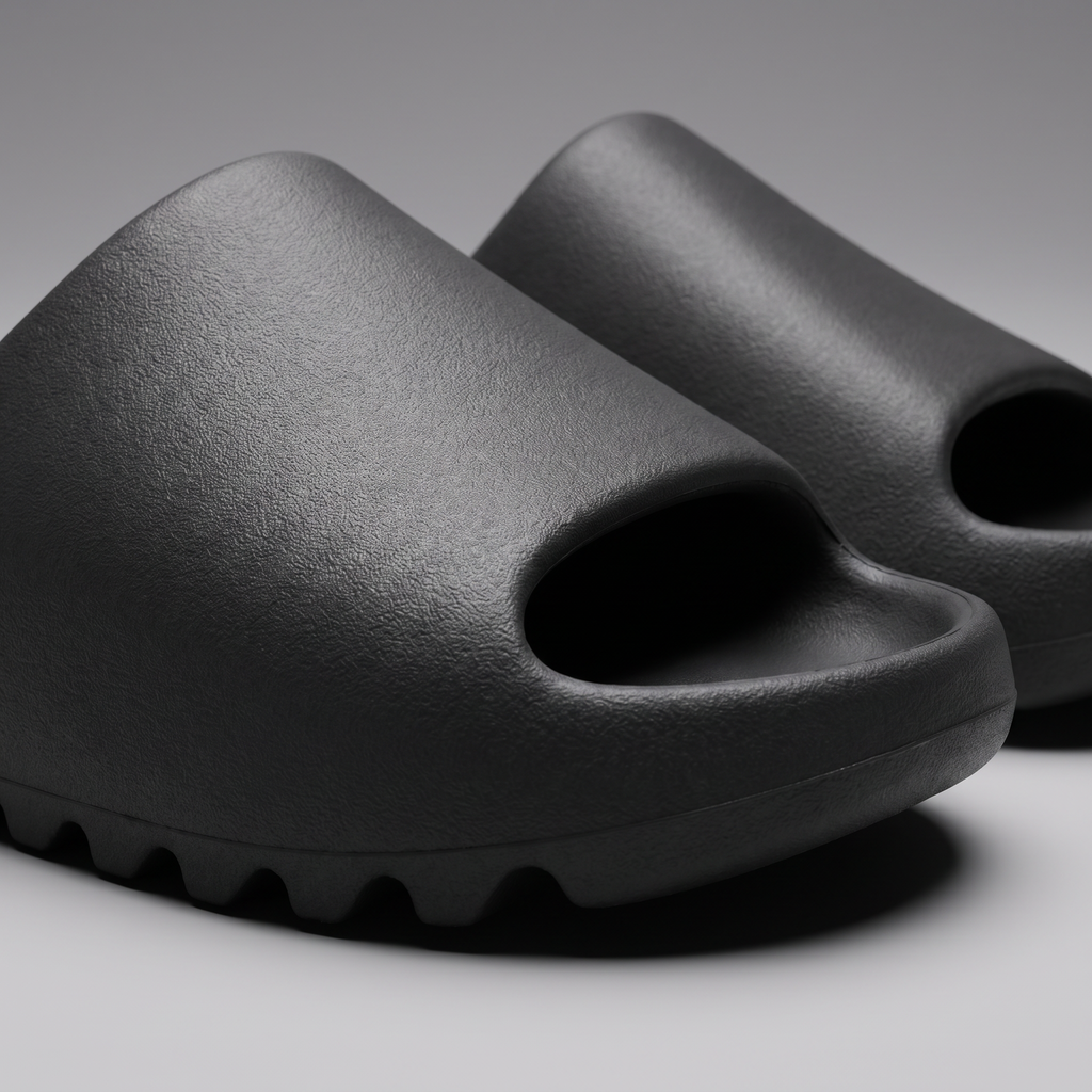 Men's Cushioned Open-Toe Slide Sandals