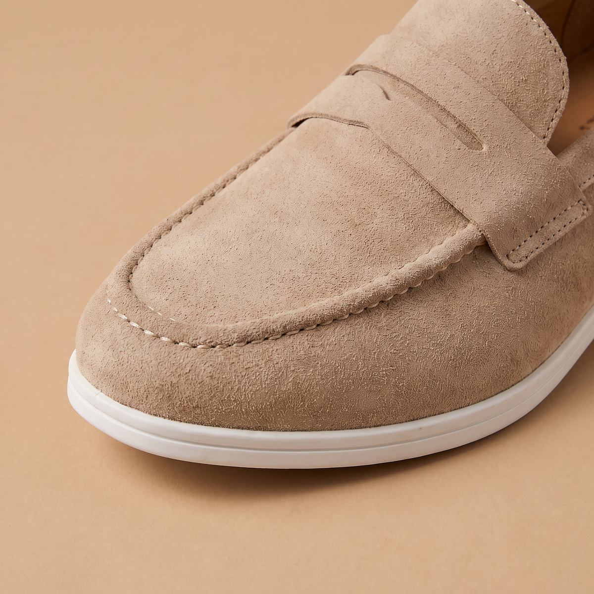 Men's Pigskin Leather Slip-On Loafers