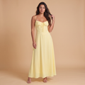Women's Gathered Bust Maxi Dress